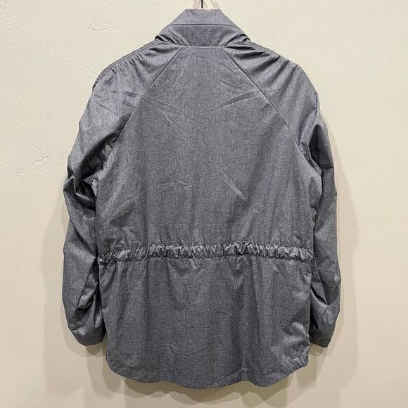 Fabletics Danielle Athletic Gray Pullover Jacket - Size: Large - Picture 4 of 11